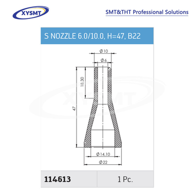 114613 NOZZLE 6-10 H=47 B22 for Ersa Soldering machine spare part